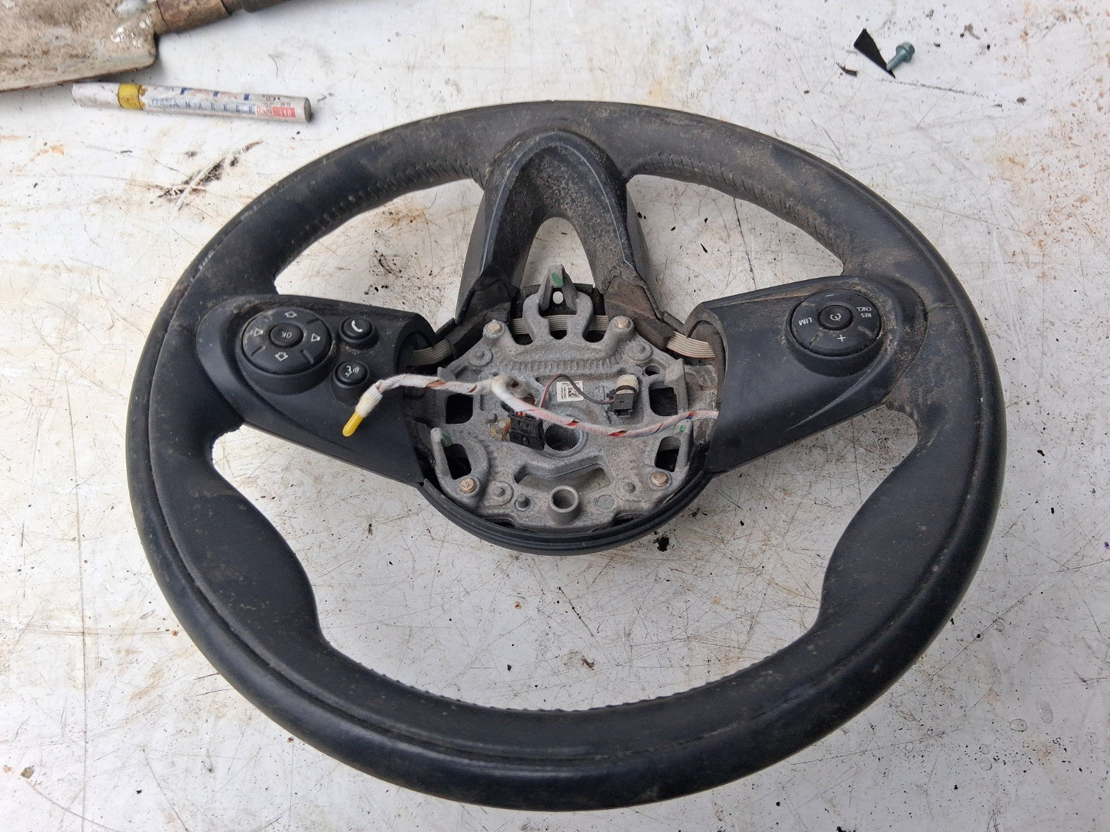 2021 BMW MINI COUNTRYMAN F60 MULTIFUNCTIONAL STEERING WHEEL BLACK SW687459904