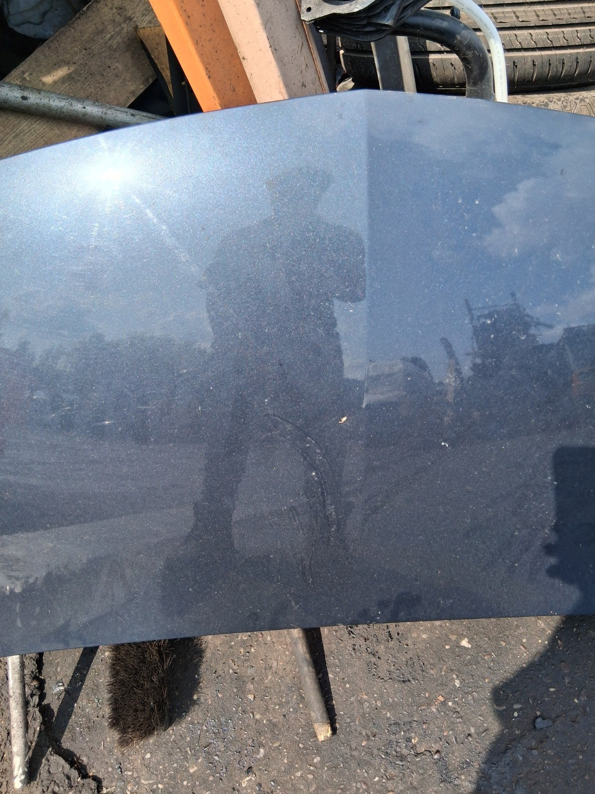 2007 HONDA JAZZ MK2 FRONT BONNET HOOD PANEL BLUE