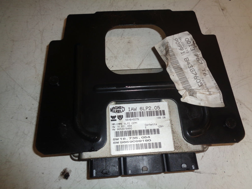 PEUGEOT 307 20052 1.4 ENGINE ECU ENGINE CONTROL MODULE 9659099180