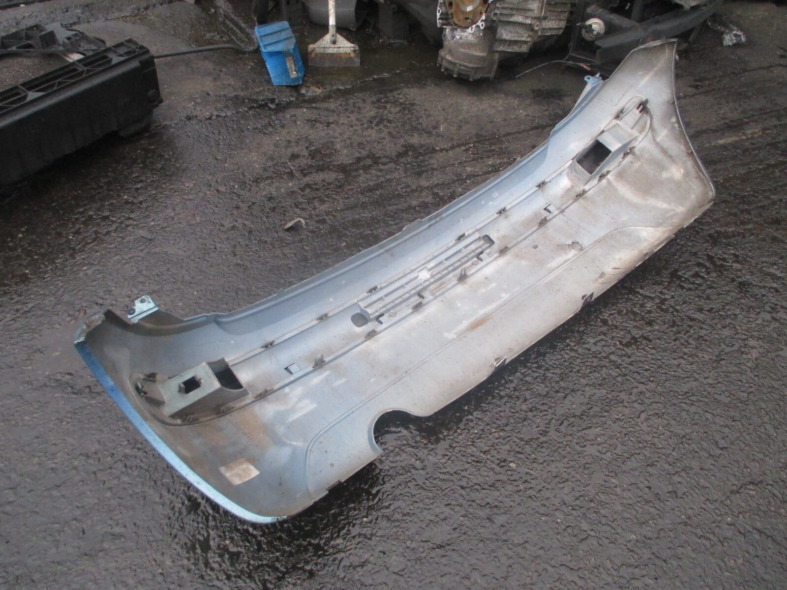 CITROEN C3 MK1 2002 REAR COMPLETE BUMPER BLUE