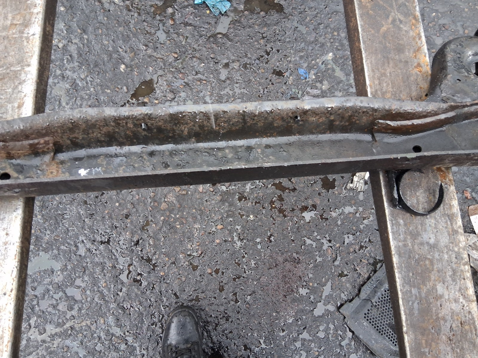 2017 NISSAN MICRA K14 COMPLETE  REAR AXLE DISC TYPE ASSEMBLY