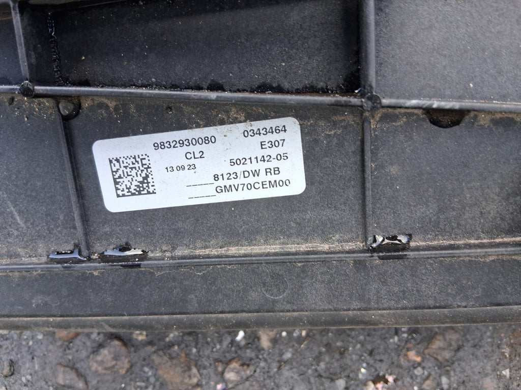 2023 CITROEN BERLINGO MK3 1.5 DIESEL MANUAL RADIATOR RADPACK 9832930080