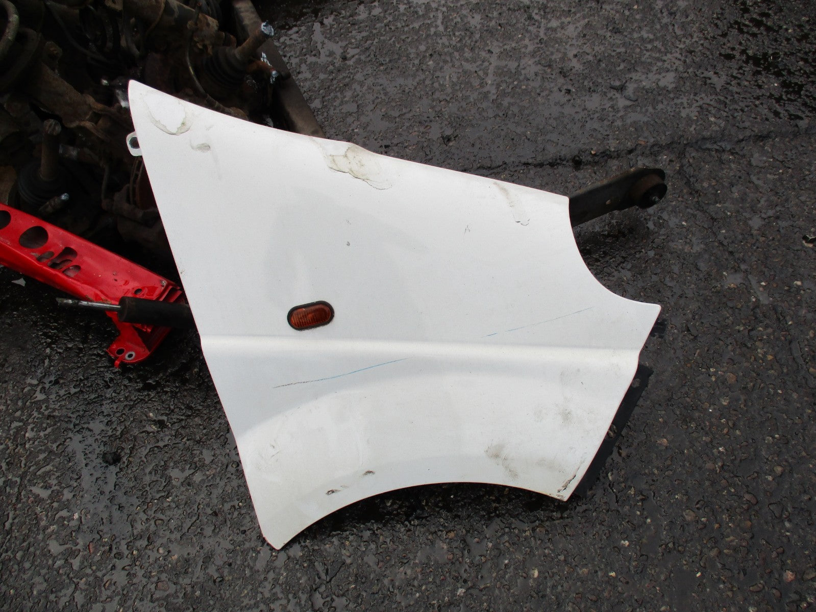 VAUXHALL VIVARO RENAULT TRAFIC OS DRIVER SIDE WING PANEL WHITE