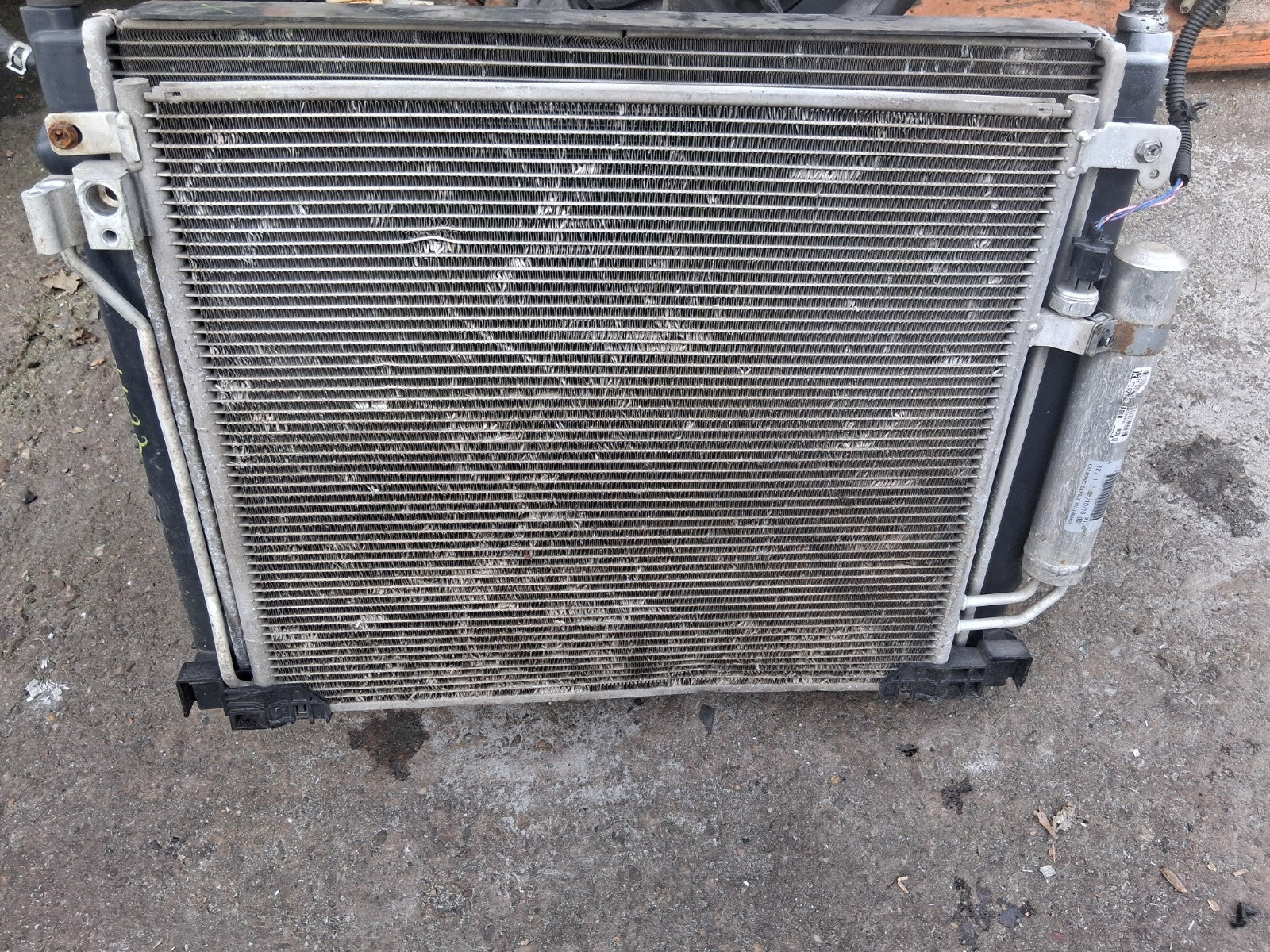 2016 NISSAN JUKE F15 1.5 DIESEL RADIATOR RAD PACK 214811KK5C