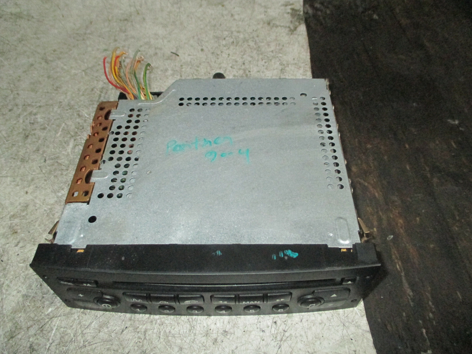 PEUGEOT PARTNER MK1 2004 RADIO CD PLAYER STEREO HEAD UNIT 96514684XT