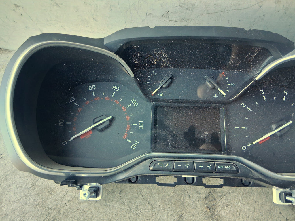 2023 CITROEN BERLINGO MK3 MANUAL SPEEDOMETER INSTRUMENT CLUSTER 9849348480