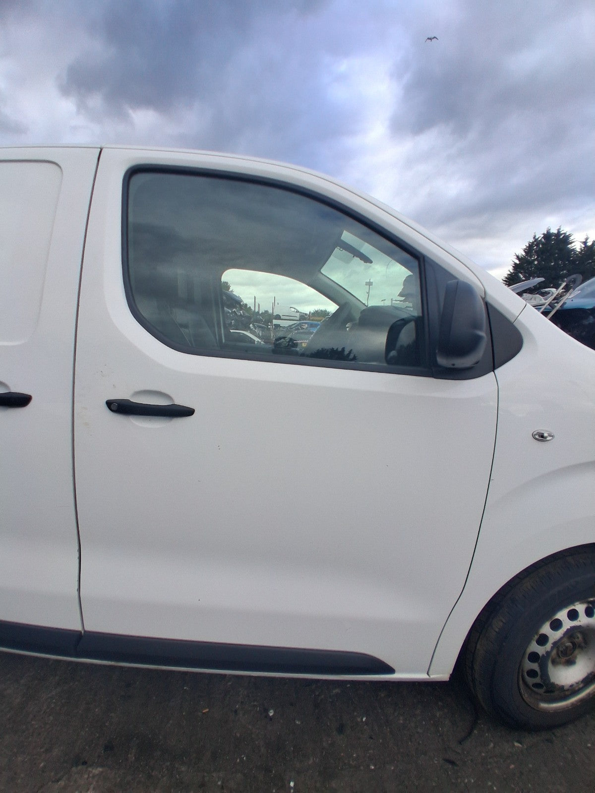 2019 CITROEN DISPATCH VIVARO MK3 OSF DRIVER SIDE FRONT BARE DOOR WHITE EWP
