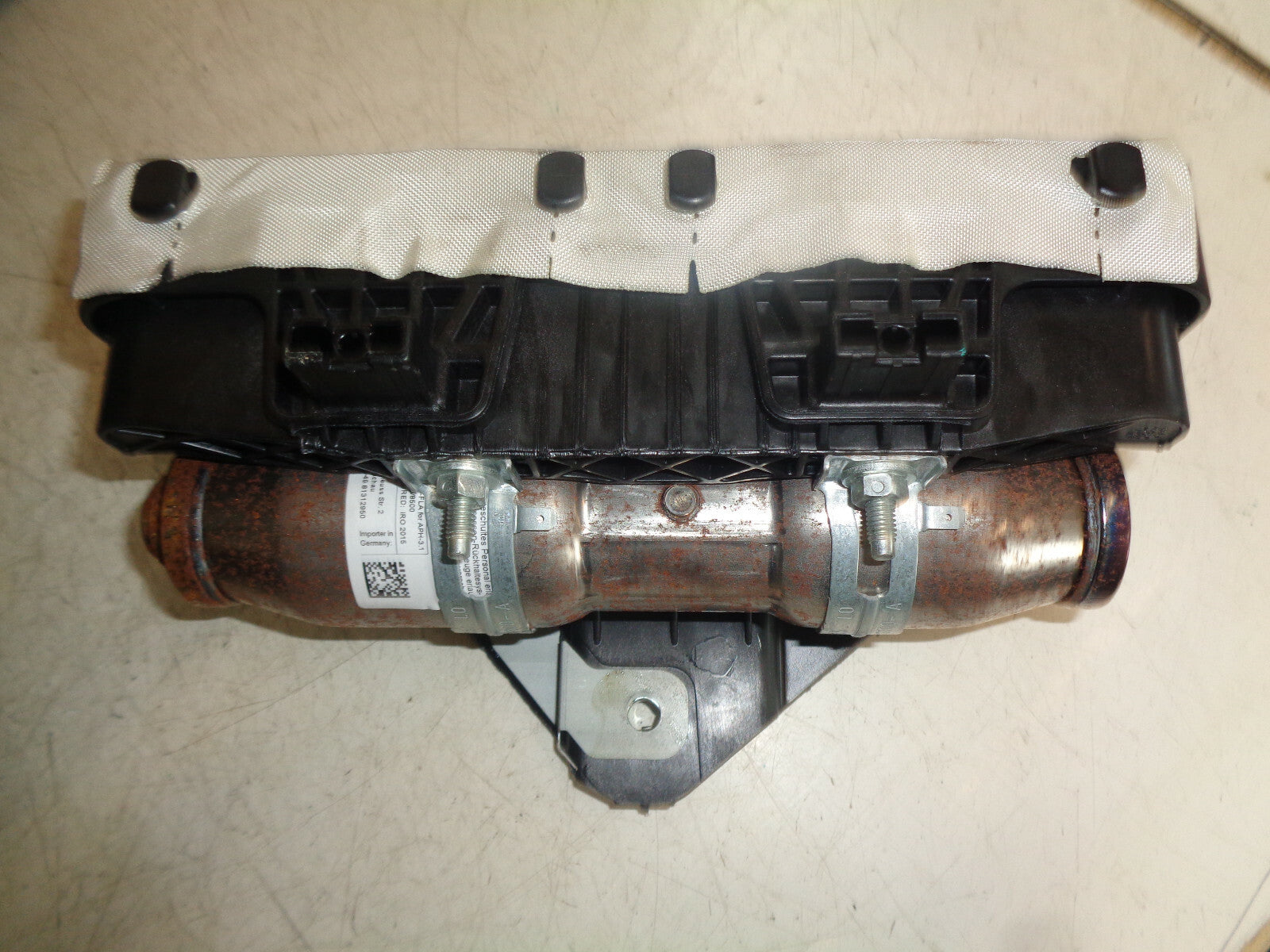 FORD KA MK2 2015 3 DOOR NS PASSENGER SIDE DASHBOARD SAFETY BAG 051792845