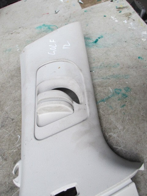 2012 VW GOLF MK7 DRIVER SIDE PILLAR B BELT TRIM COVER 5G4868312