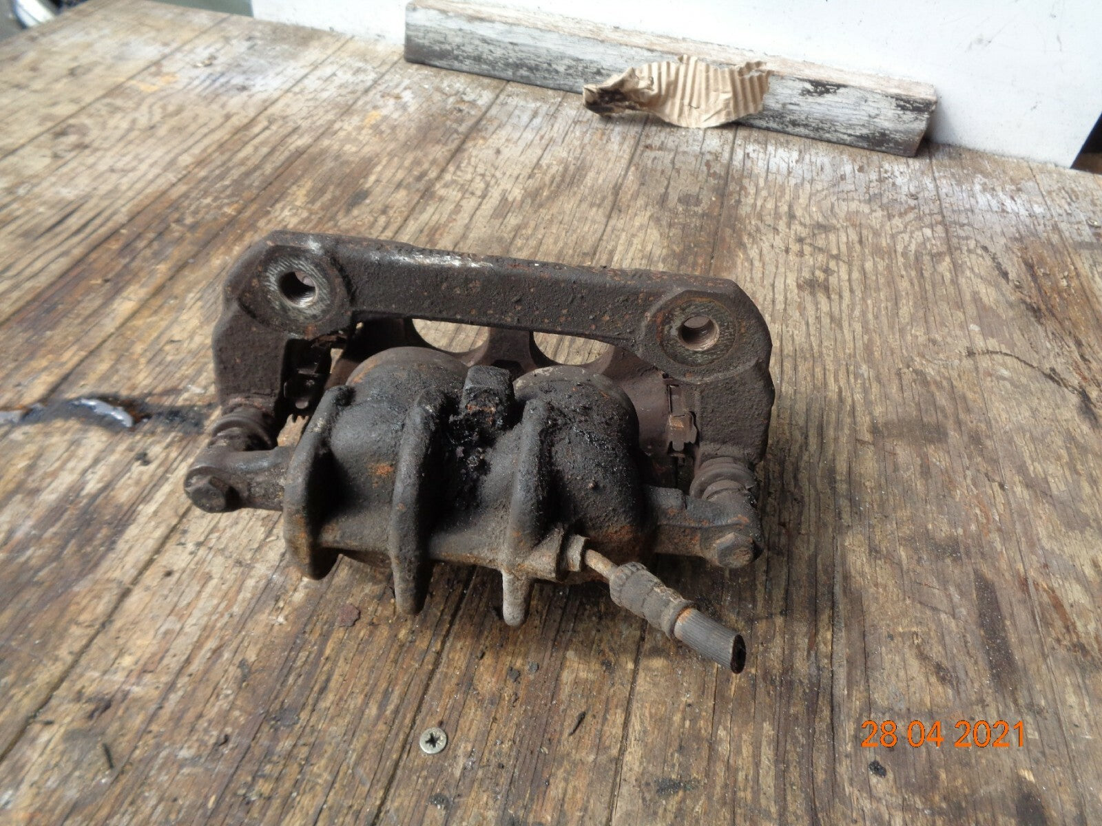 PEUGEOT EXPERT E7 TAXI 2008 2.0 D NSF PASSENGER FRONT BRAKE CALIPER