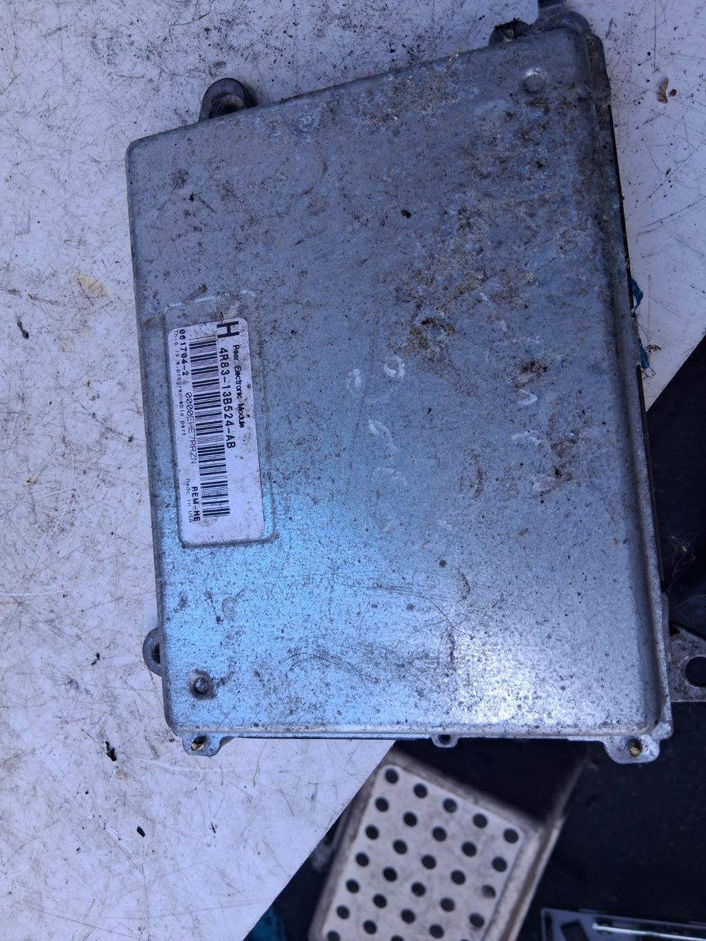 2006 JAGUAR S TYPE 2.7D ECU ENGINE CONTROL UNIT 4R8313B524AB