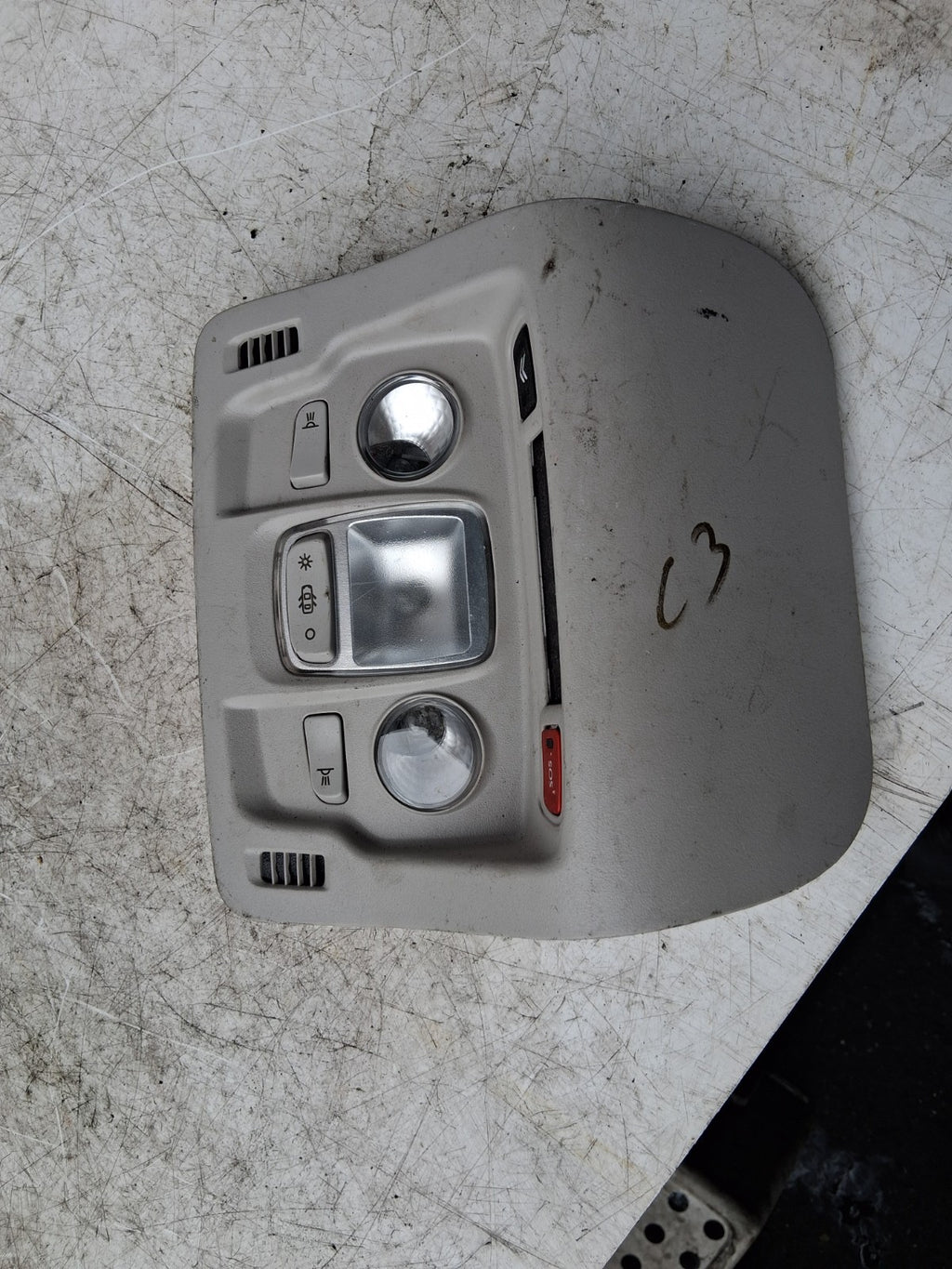 2021 CITROEN C3 MK3 FRONT INTERIOR ROOF READING LIGHT