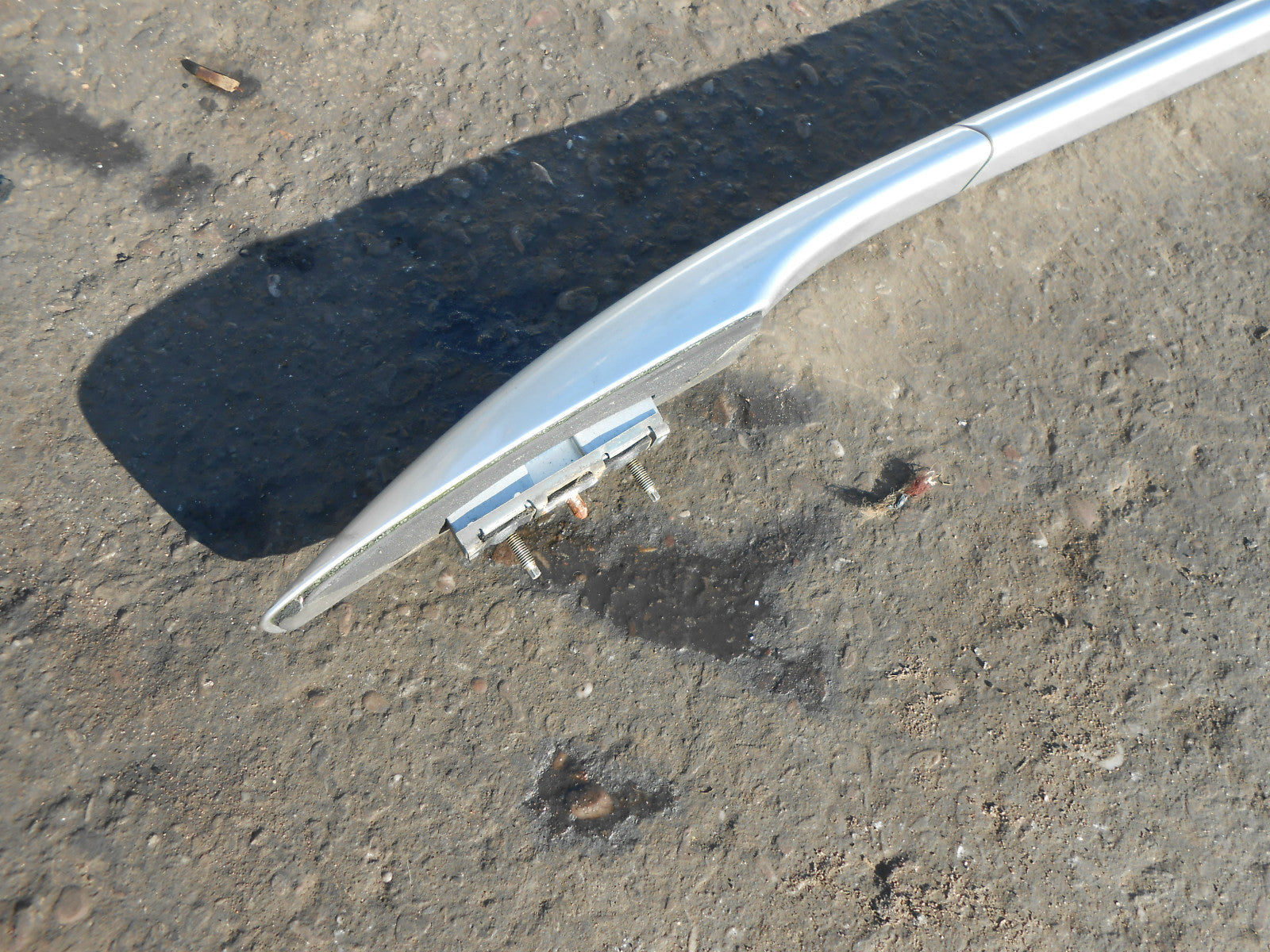 PEUGEOT 407 SW 2005 ALUMINIUM ALLOY ROOF BARS RAILS EZRS SILVER GRIS ALI