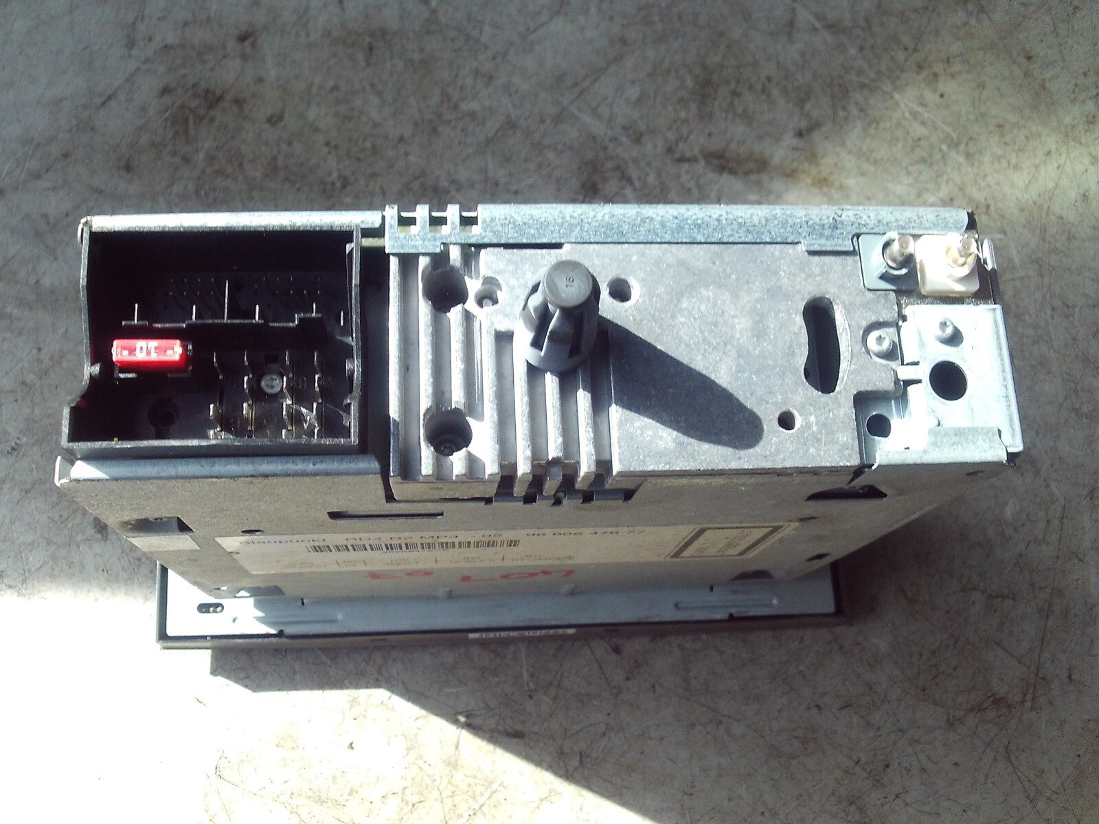 2007 PEUGEOT 407 CD RADIO MEDIA PLAYER UNIT 96606476YP