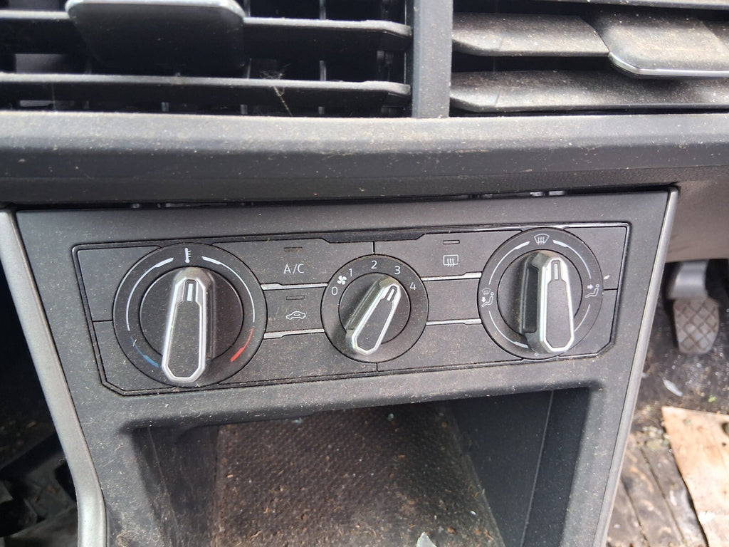 VW VOLKSWAGEN POLO 2018 MK6 AC HEATER CLIMATE CONTROL SWITCH PANEL