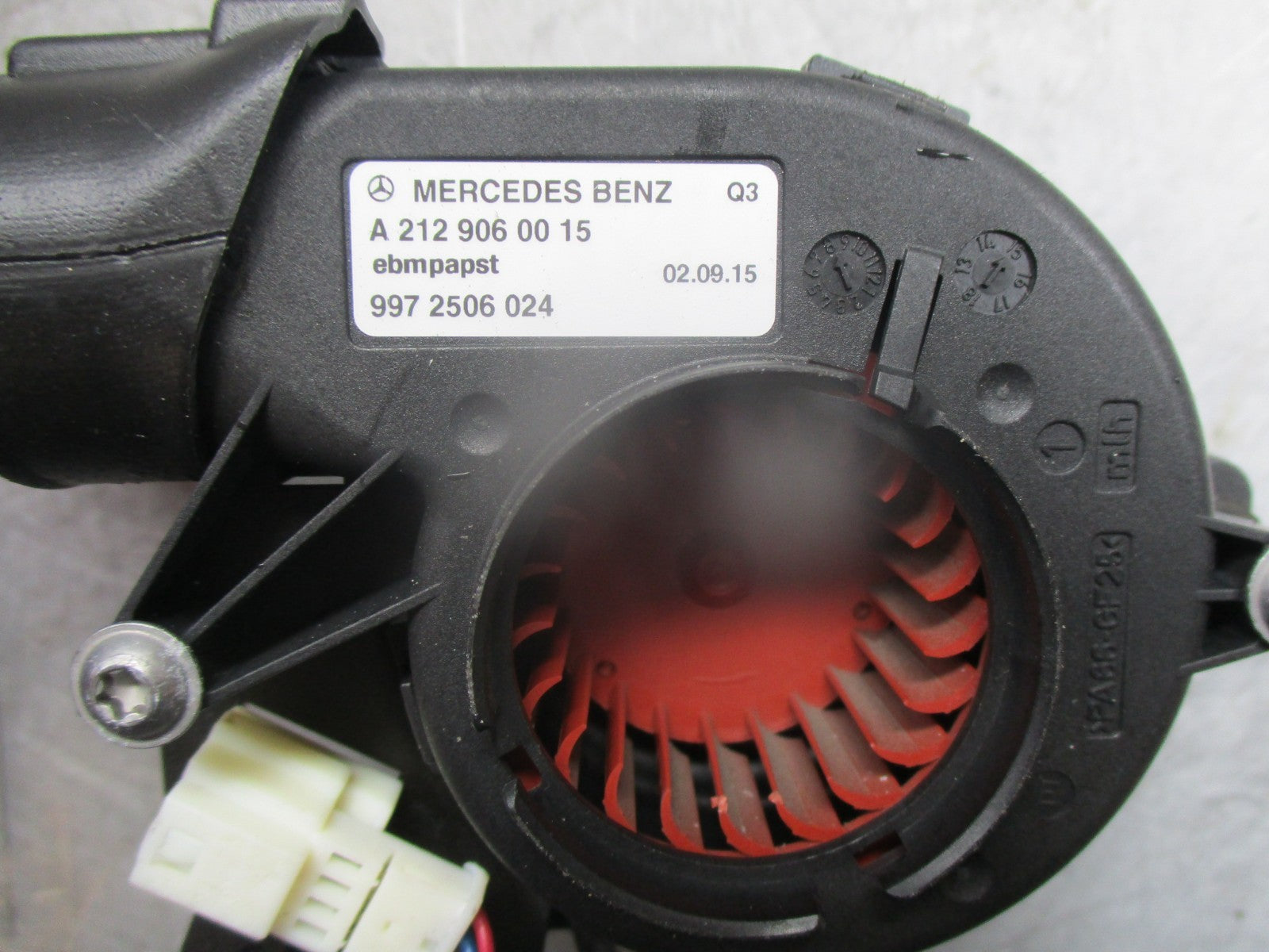 MERCEDES E CLASS W212 E220 2.0 ENGINE ECU COOLING BLOWER FAN A2129060015