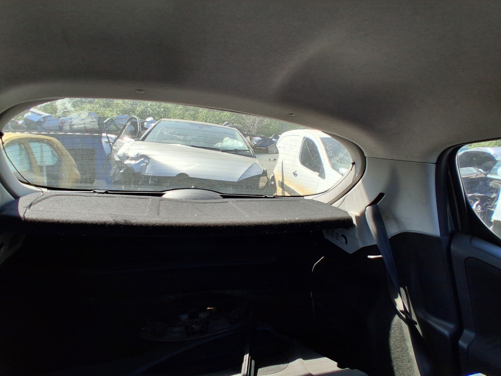 2009 PEUGEOT 207 REAR STORAGE PARCEL SHELF LOAD COVER