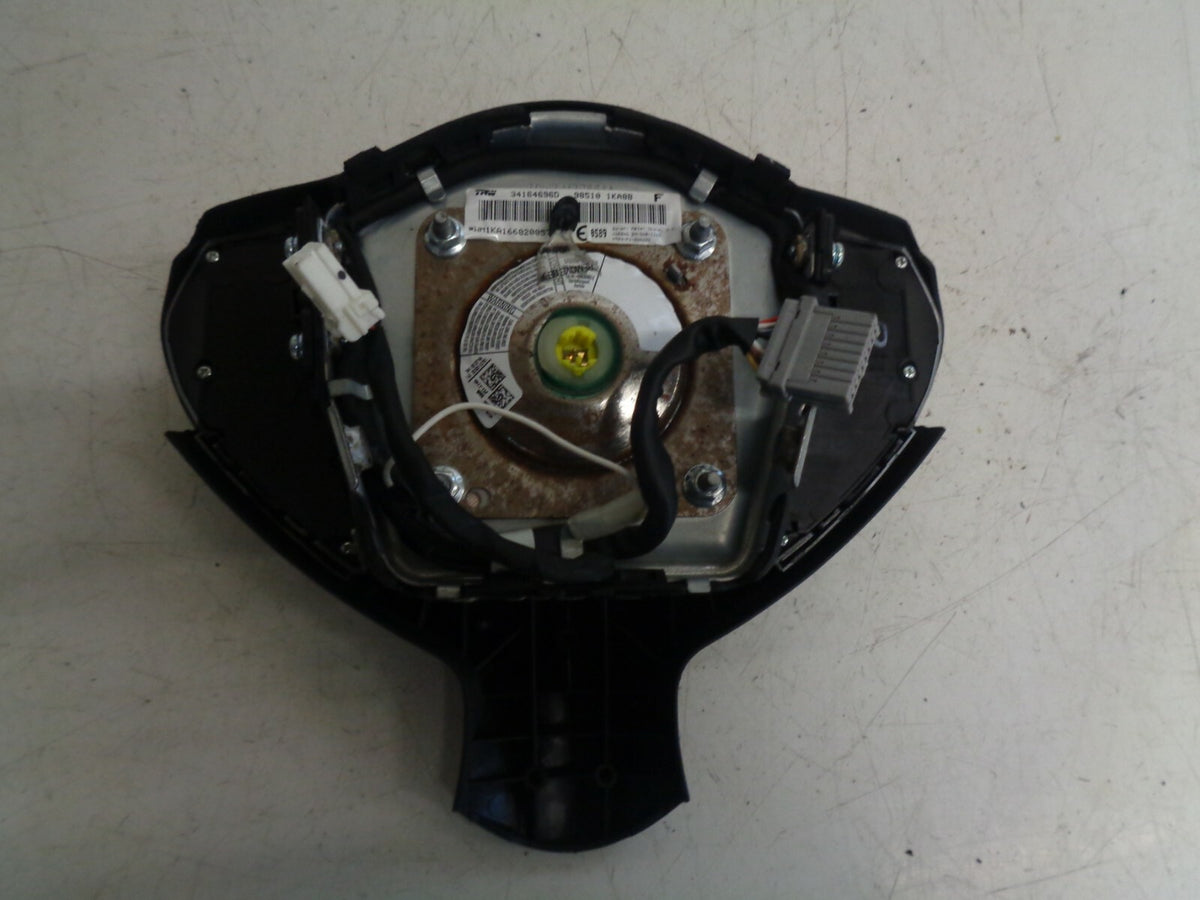 NISSAN JUKE F15 2010-19 OS DRIVER AIRBAG STEERING WHEEL AIR BAG 34137659C