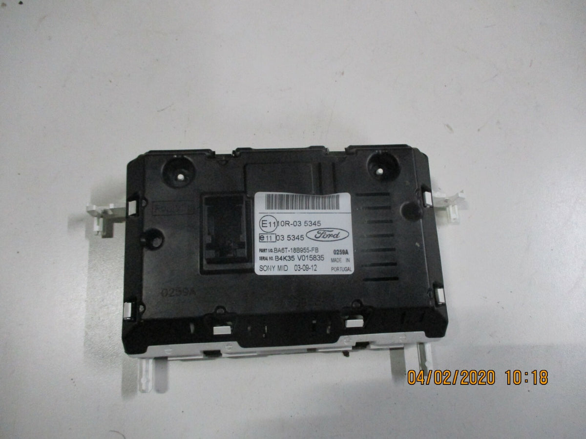 FORD FIESTA MK7 2012 RADIO STEREO CLOCK LCD DISPLAY SCREEN UNIT BA6T-18B955-FB