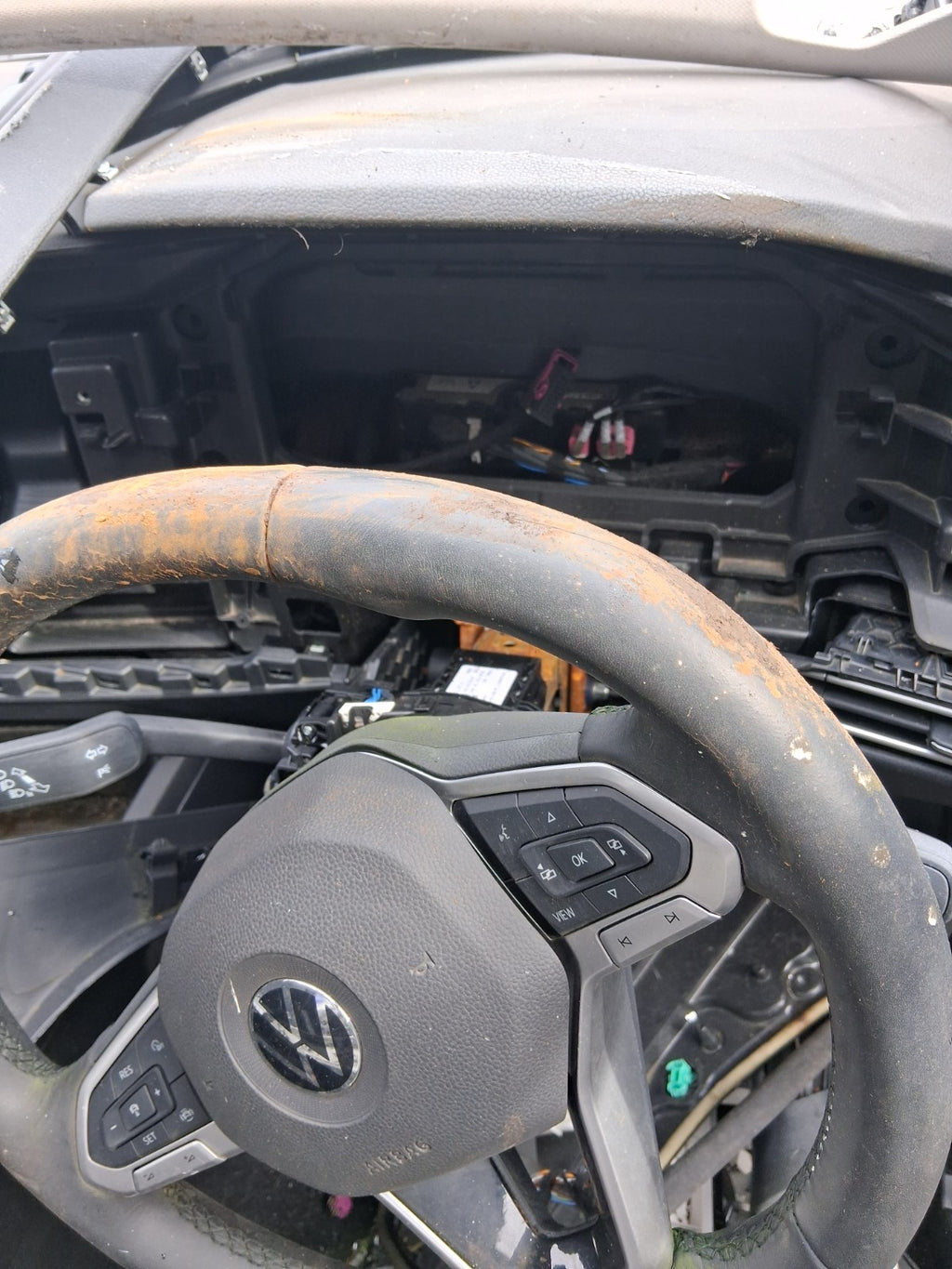 2023 VOLKSWAGEN GOLF MK8 COMPLETE DASHBOARD AIRBAG SEAT BELT ECU AIRBAG KIT