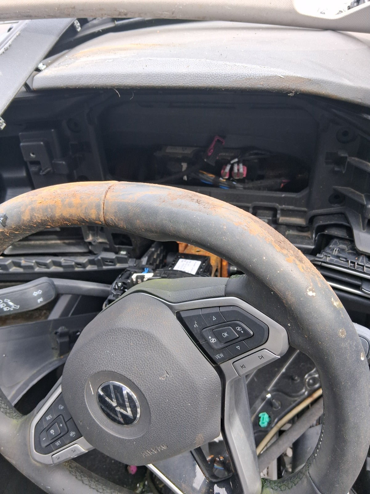 2023 VOLKSWAGEN GOLF MK8 COMPLETE DASHBOARD AIRBAG SEAT BELT ECU AIRBAG KIT