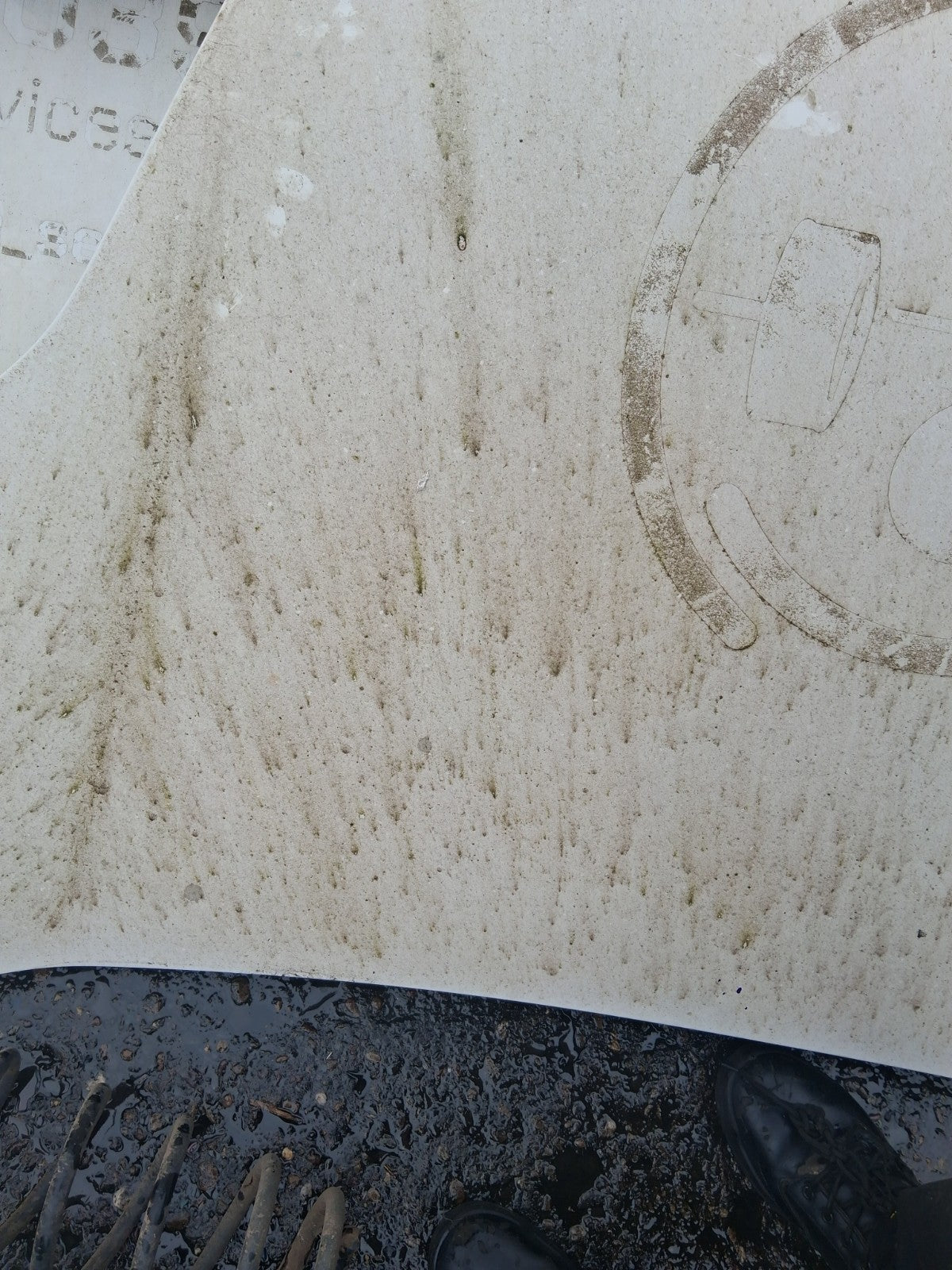 2013 FIAT DOBLO MK2 FRONT BONNET HOOD PANEL WHITE