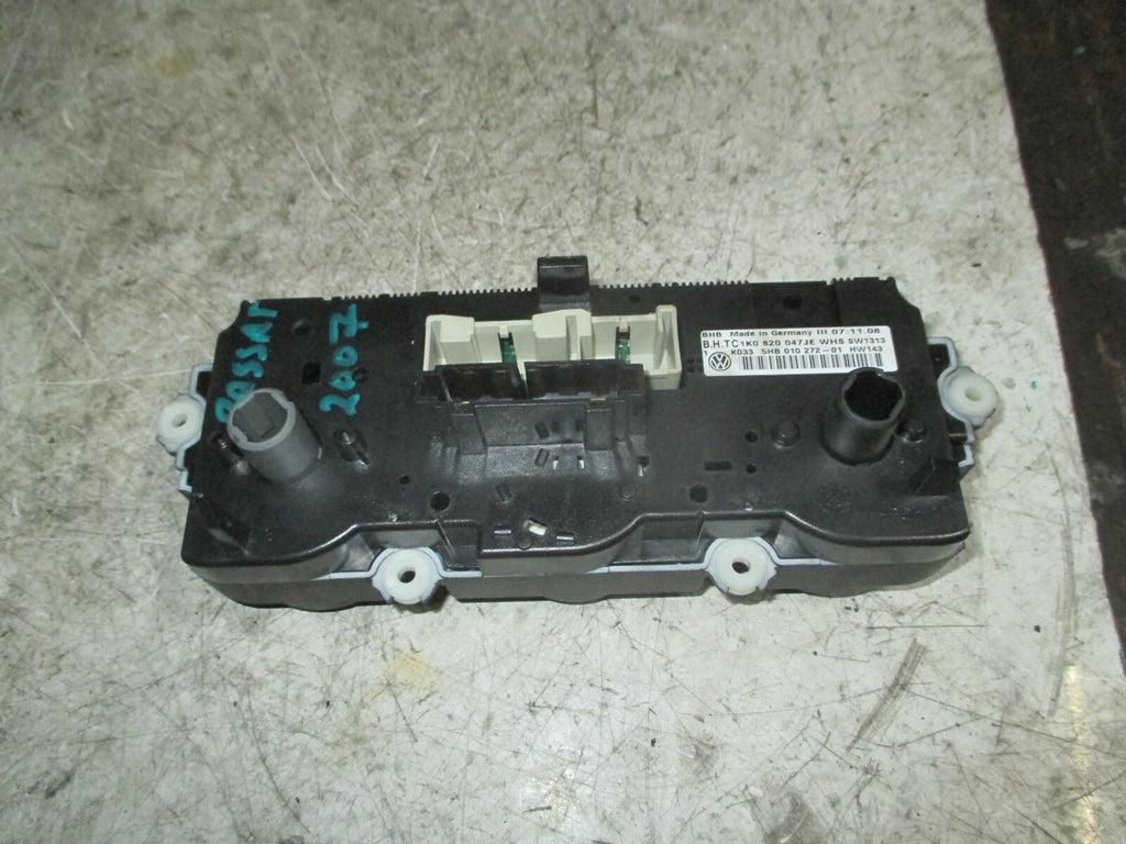 VW VOLKSWAGEN PASSAT 2007 HEATER AC CLIMATE CONTROL SWITCH 1K0820047JE