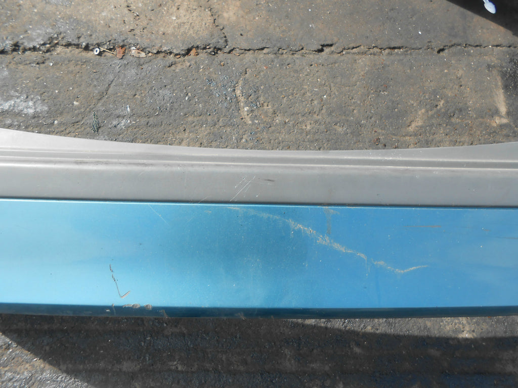 MAZDA PREMACY 1999 COMPLETE REAR BUMPER GREEN