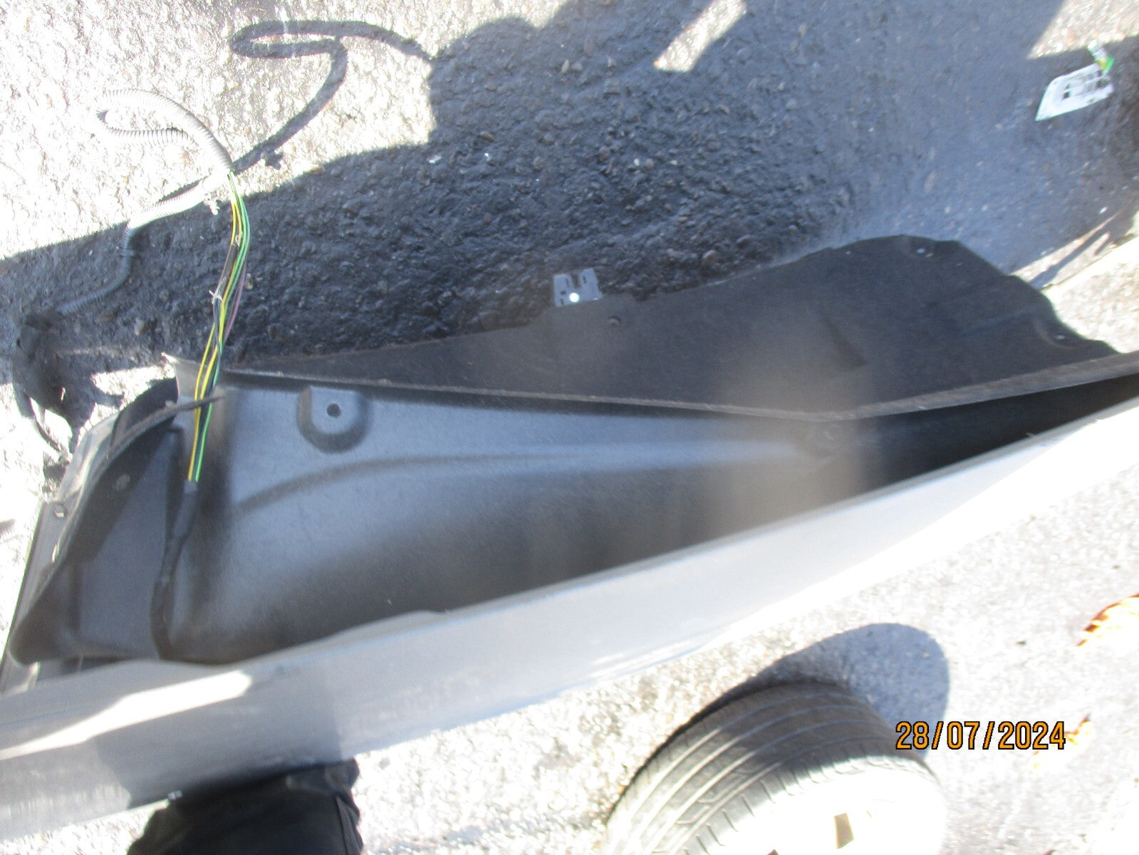 CHEVROLET CRUZE 2009 REAR COMPLETE TAILGATE BOOTLID GREY
