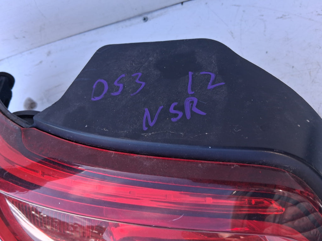 2013 CITROEN DS3 NSR NEAR LEFT PASSENGER SIDE REAR TAIL LIGHT VP9PPX13405