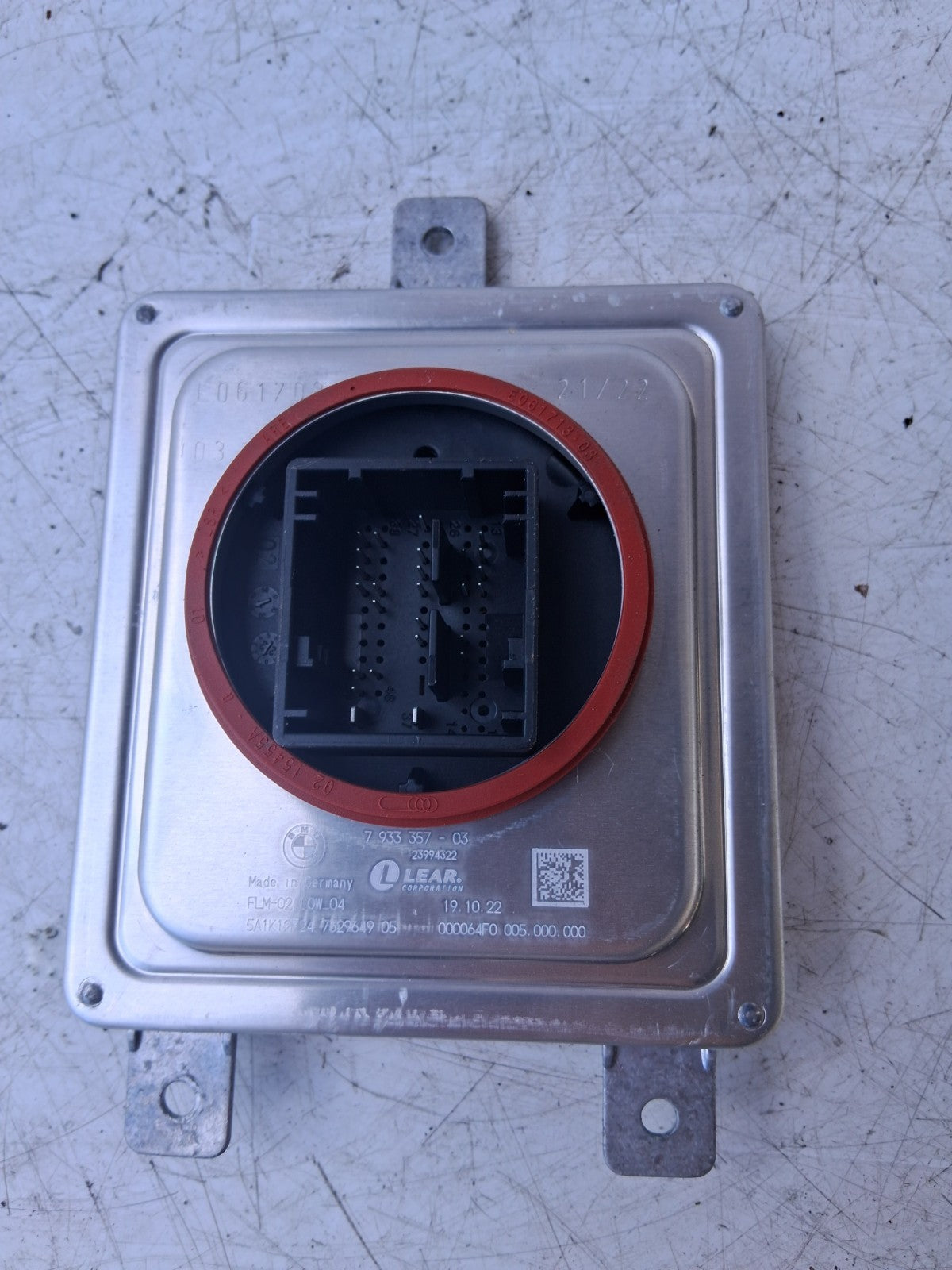 BMW 1 SERIES F20 F21 FRONT LIGHT BALLAST CONTROL UNIT MODULE E061708