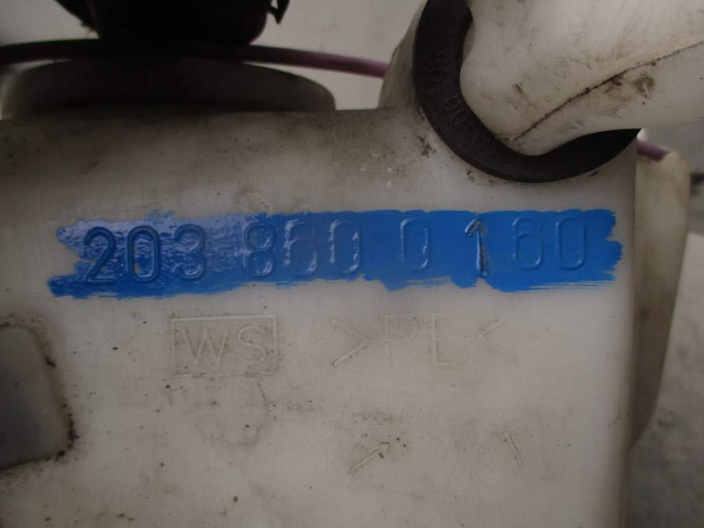 2002 MERCEDES C CLASS COUPE CL203 WINDSCREEN WASHER BOTTLE AND PUMP 2038600160