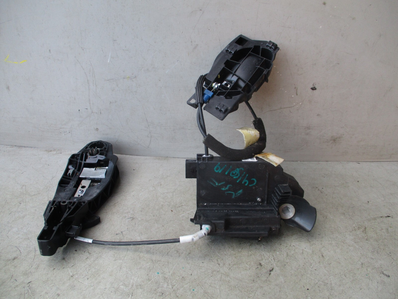 2019 CITROEN C4 SPACETOURER NS PASSENGER FRONT DOOR LOCK MECHANISM 9810310580