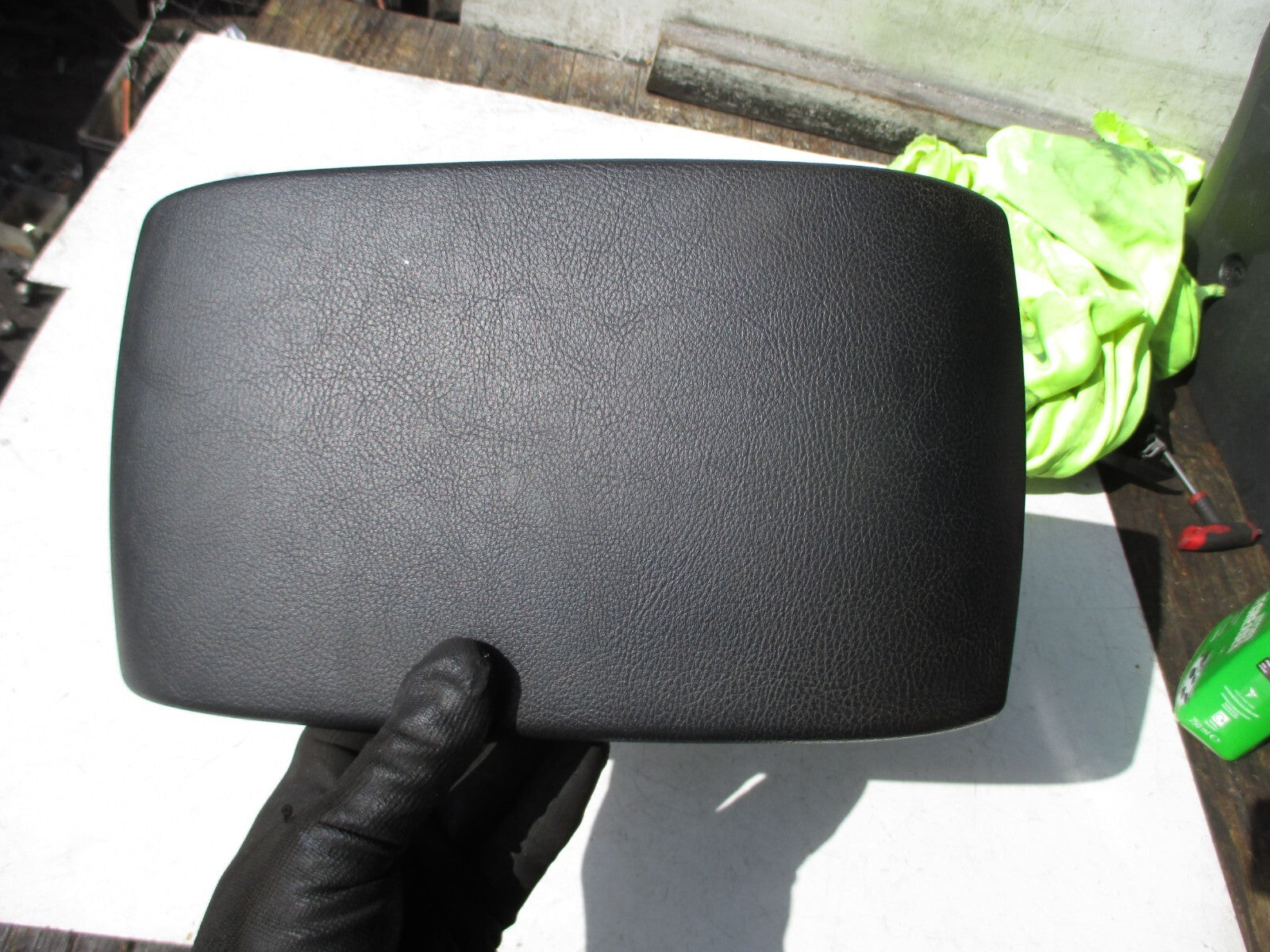 FORD MONDEO 2010 LEATHER ARM REST ASH TRAY 12V FOR CENTRE CONSOLE CUBBY STORAGE