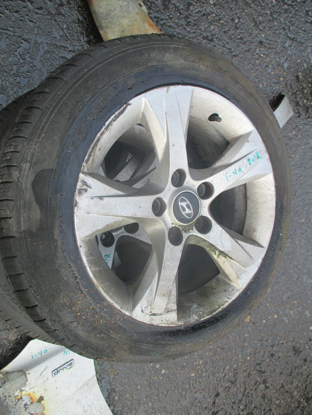 HYUNDAI i40 2012 16 INCH ALLOY WHEEL RIM 205/60R16