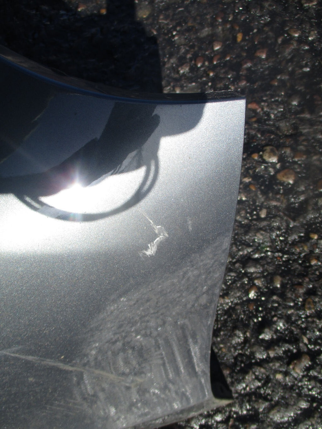 HYUNDAI I30 MK1 2009 REAR COMPLETE BUMPER STEEL GREY MET 9A