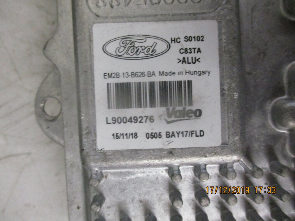 FORD S MAX MK2 2018 OS DRIVER SIDE HEADLIGHT LED BALLAST ECU MODULE EM2B13B626