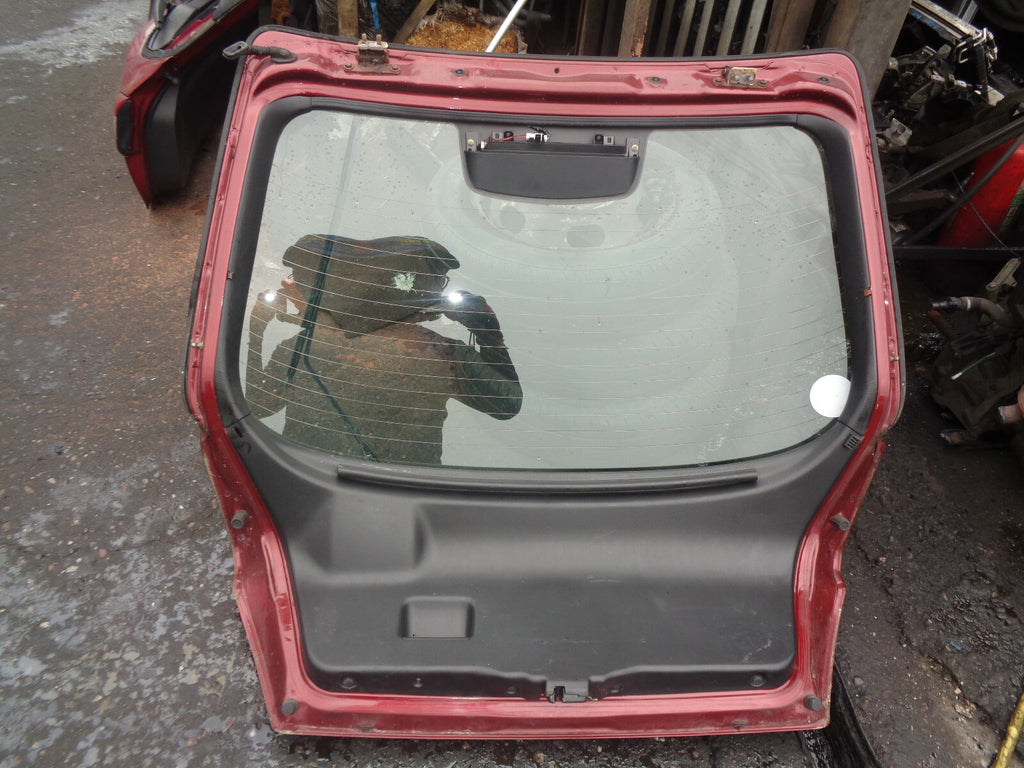 HONDA CIVIC MK6 1999 REAR COMPLETE TAILGATE BOOTLID RED