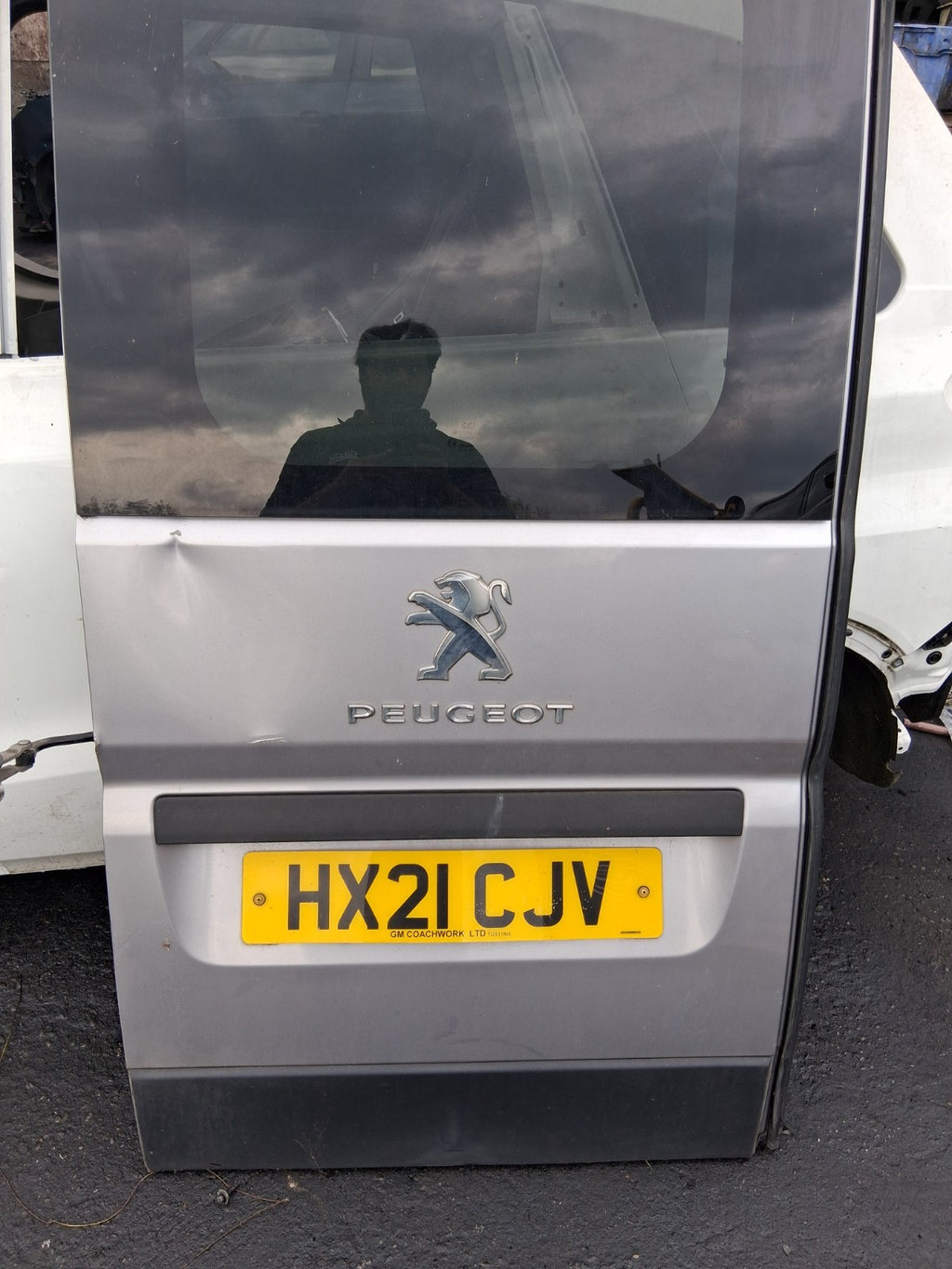2021 PEUGEOT BOXER MK3 SWB NSR PASSENGER SIDE REAR LEFT COMPLETE DOOR GREY