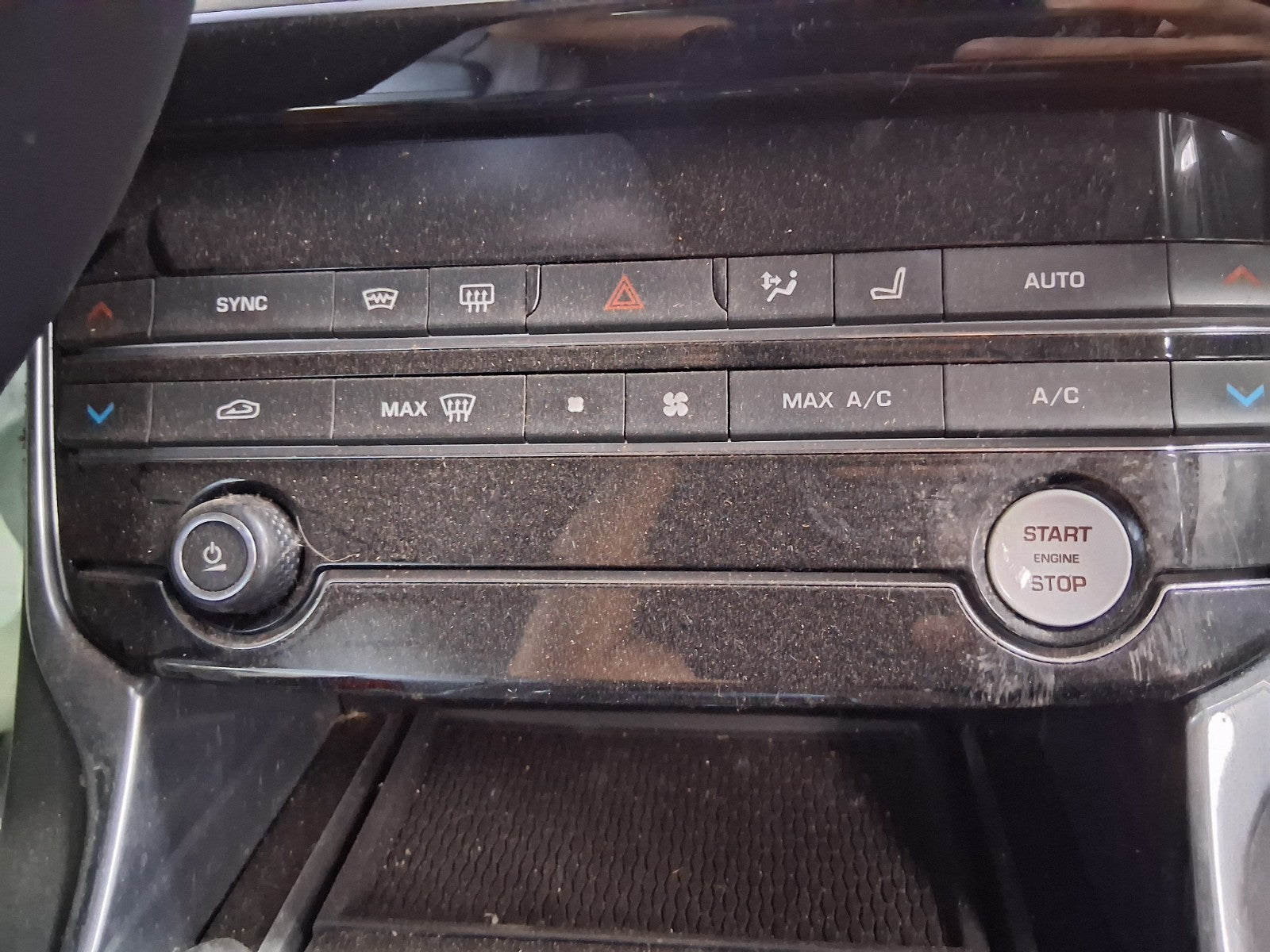 2017 JAGUAR XE AC HEATER CLIMATE CONTROL COMPLETE SWITCH PANEL