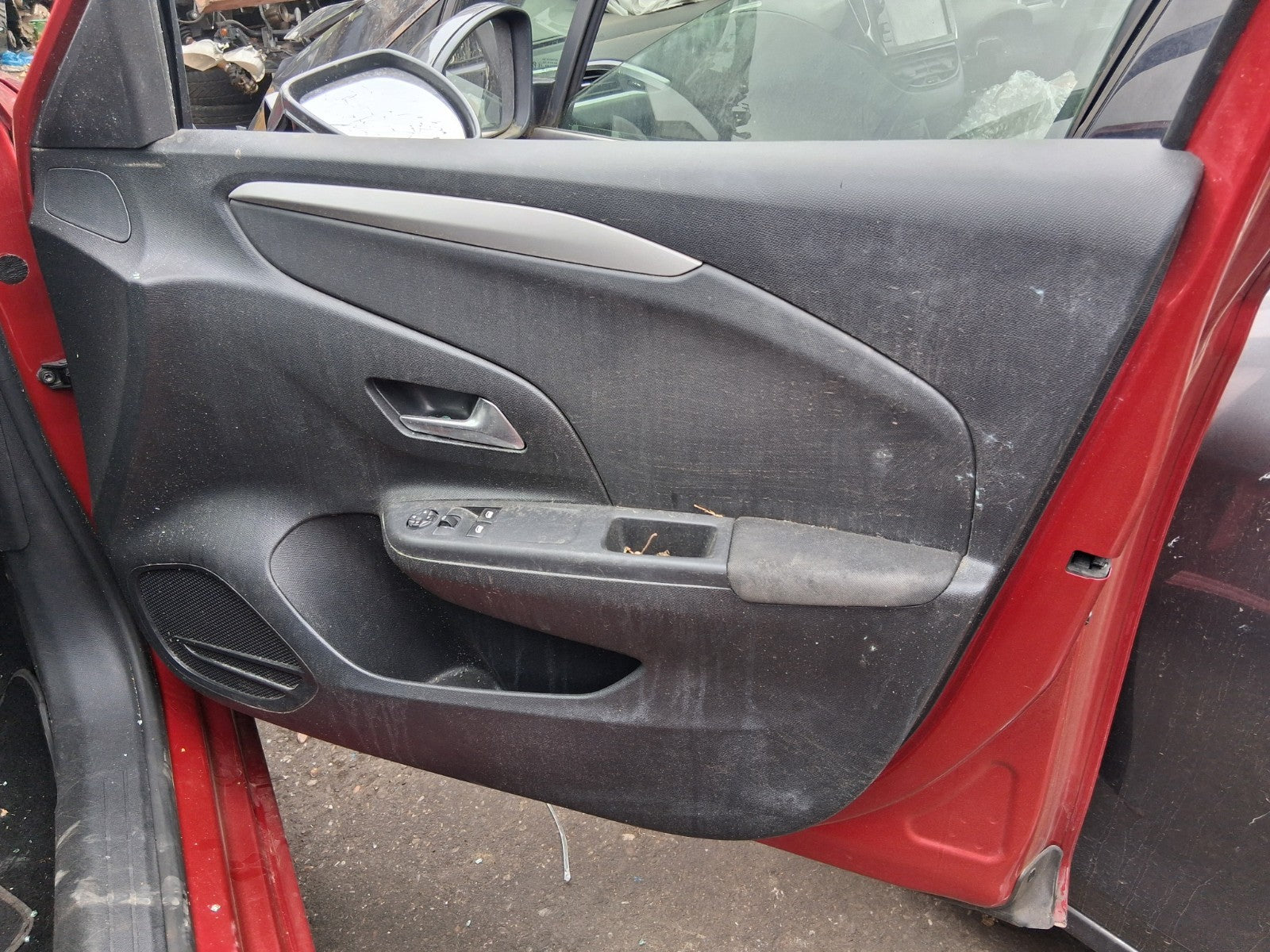 2020 VAUXHALL CORSA F HATCH OSF DRIVER SIDE FRONT DOOR CARD PANEL