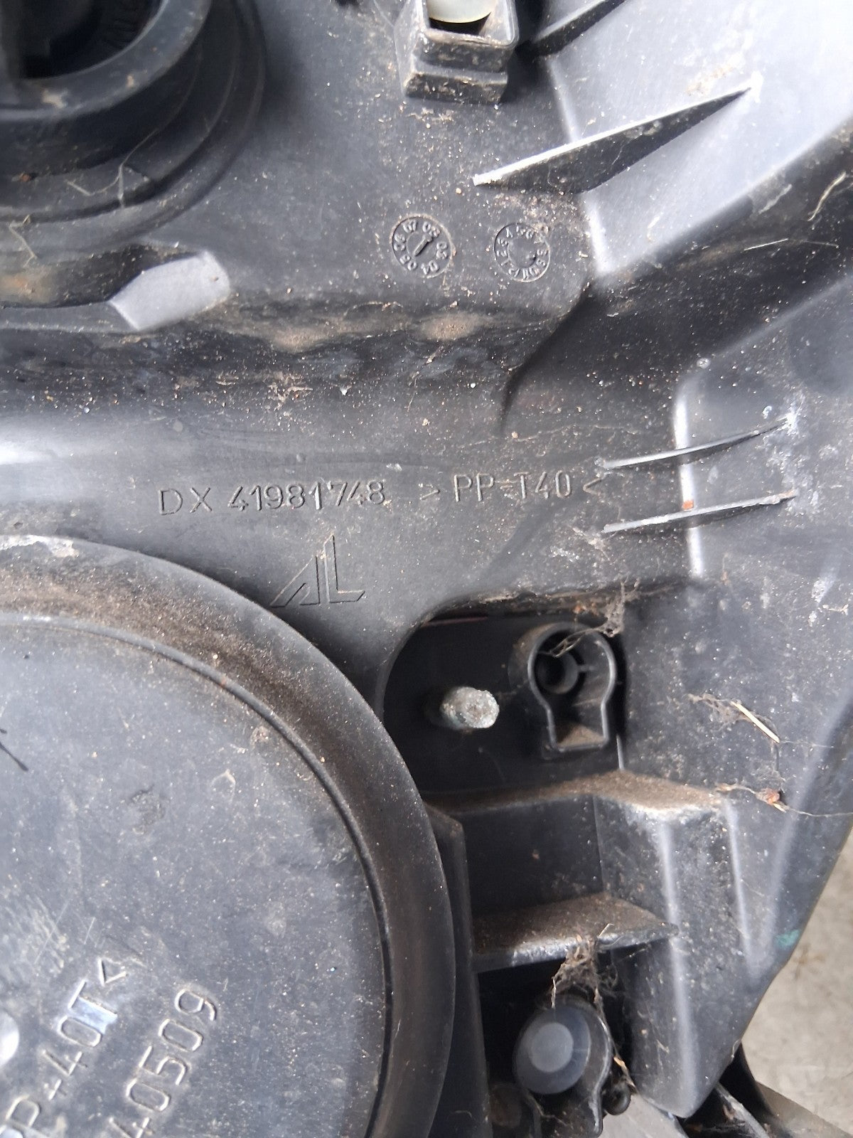 CITROEN C2 2008 HEADLIGHT HEADLAMP 41981748