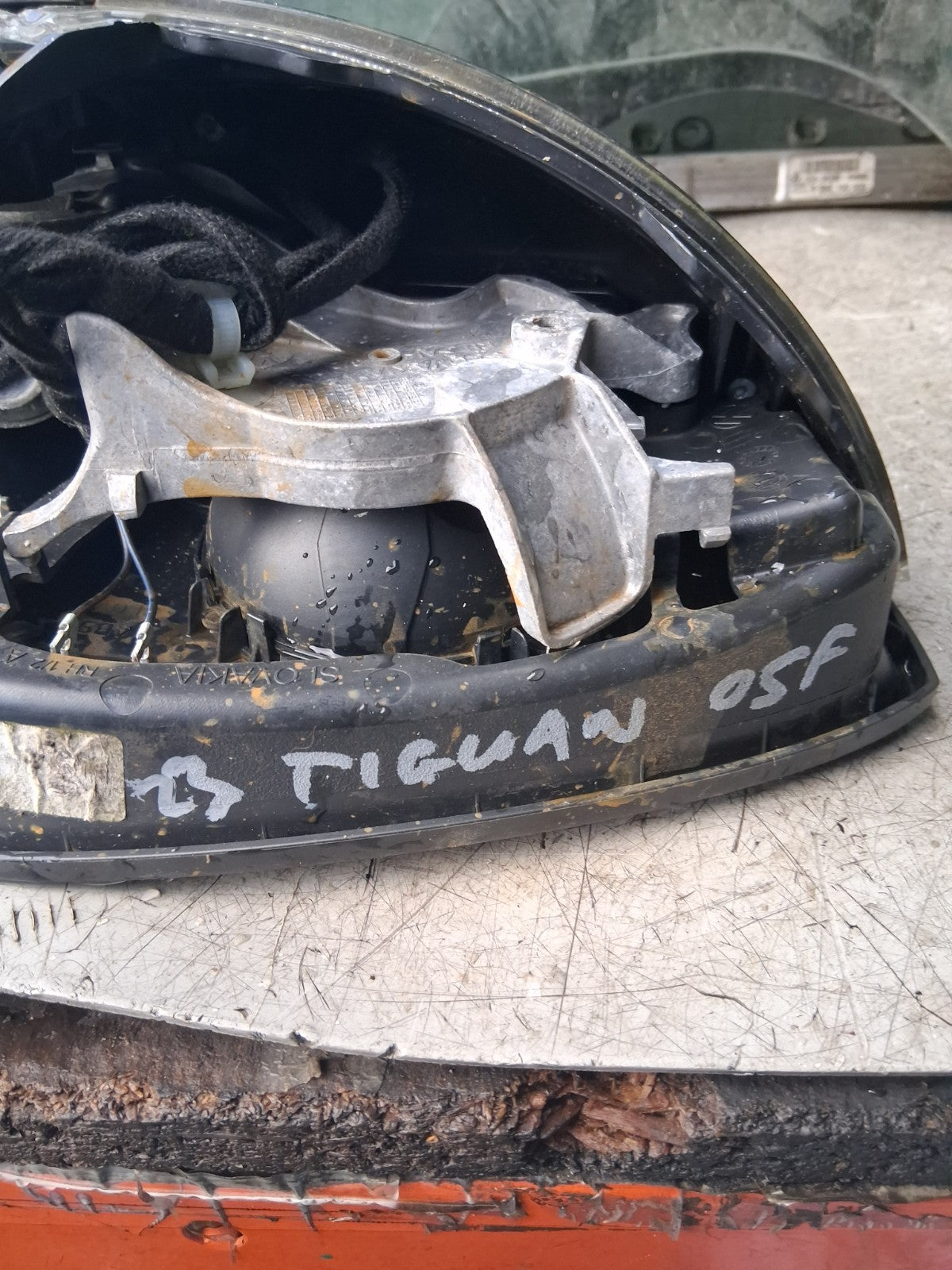 2023 VW VOLKSWAGEN TIGUAN OSF DRIVER SIDE RIGHT WING MIRROR E8047979
