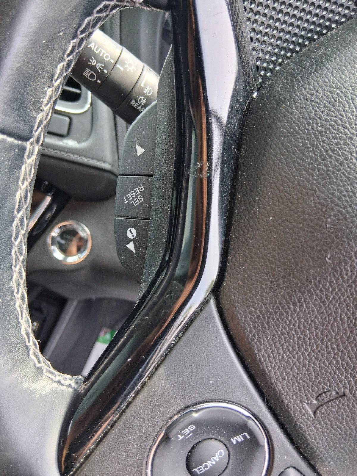 2020 HONDA HR-V FACELIFT MULTIFUNCTIONAL STEERING WHEEL BLACK WITHOUT AIRBAG