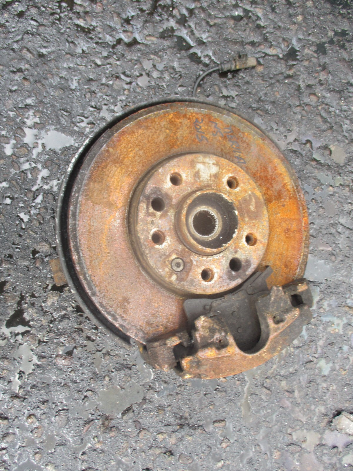 VAUXHALL MERIVA B 2011 1.4 PETROL MANUAL NS PASSENGER SIDE HUB CALIPER