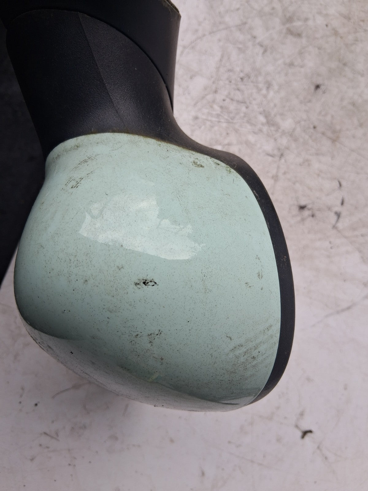 2015 FIAT 500 LOUNGE NSF PASSENGER SIDE FRONT LEFT WING MIRROR GREEN