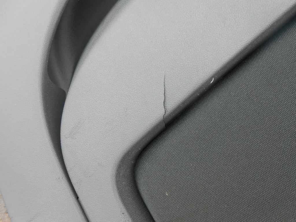 FIAT 500 312 2016 3 DOOR OS DRIVER SIDE DOOR CARD BLACK DAMAGED