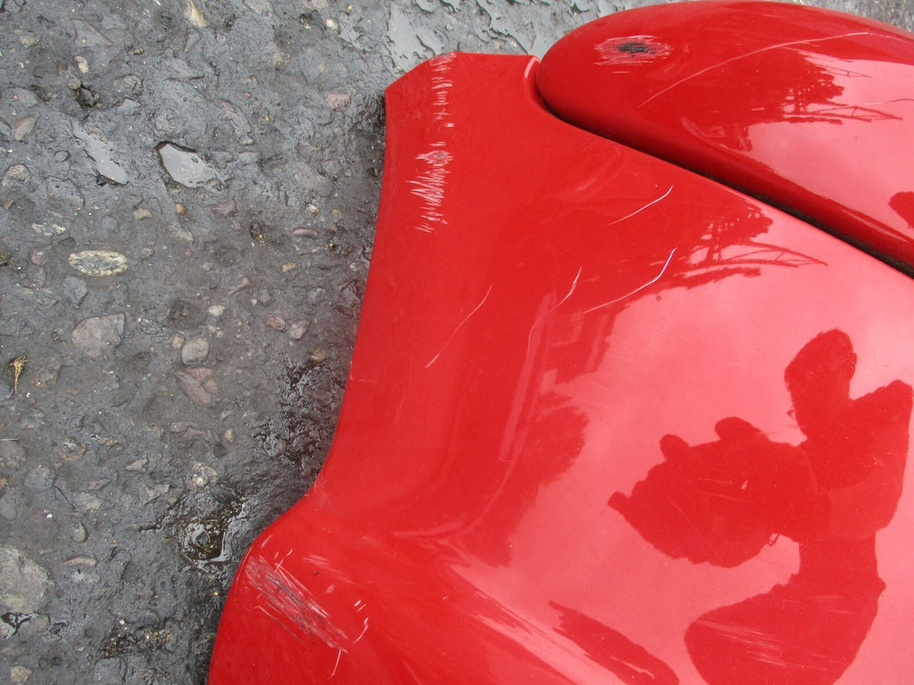 PEUGEOT 206 COMPLETE REAR BUMPER RED 9630919980