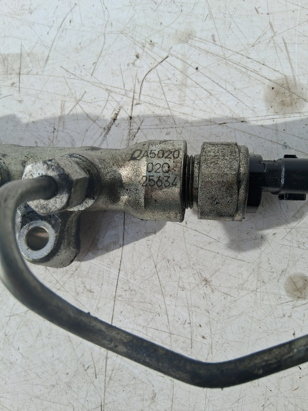 2013 MAZDA CX3 2.2 DIELSEL FUEL INJECTOR LINE PIPE QA502002Q