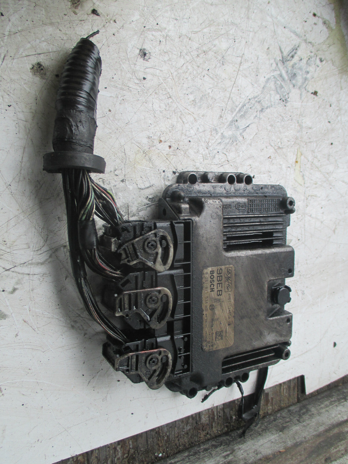 FORD FIESTA MK7 2014 1.4 DIESEL ECU ENGINE CONTROL MODULE UNIT 4M6112A650AB